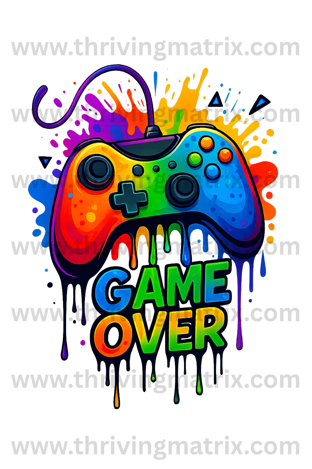 Gamer sublimation Art