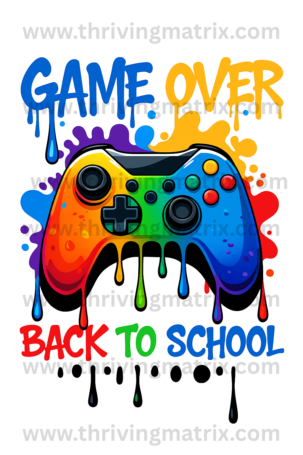 PNG game controller clipart, high quality PNG digital download